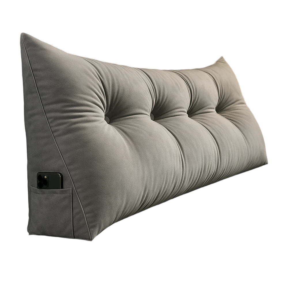 Aurivia – Oreiller Ergonomique en Coin de Luxe pour Dos et Cou