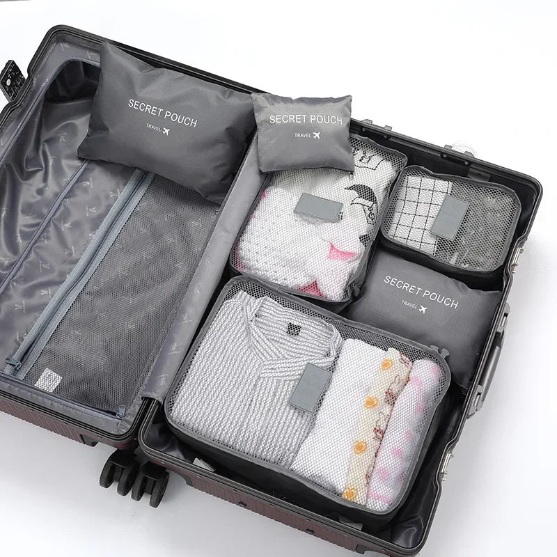 Terra – Set d’Organisateurs de Valise Étanches et Pratiques