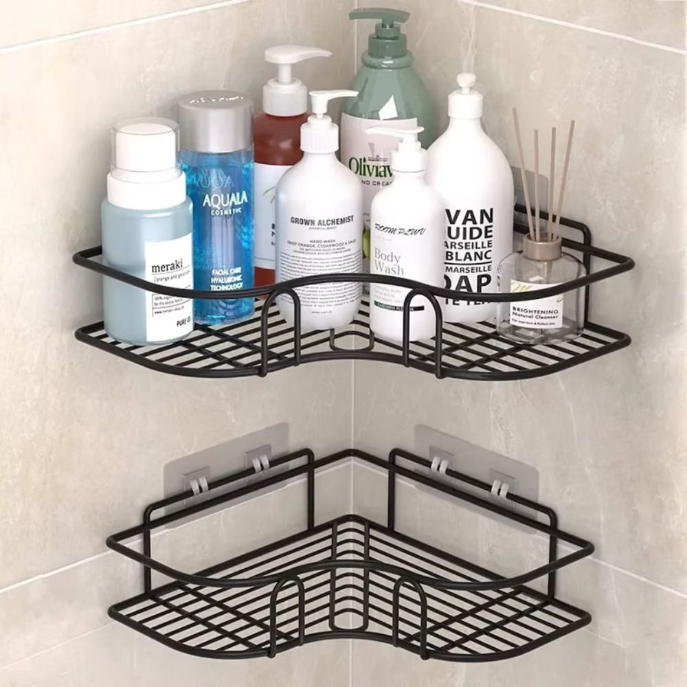 Terra – Étagère d’Angle pour Salle de Bain et Cuisine Pratique et Compacte