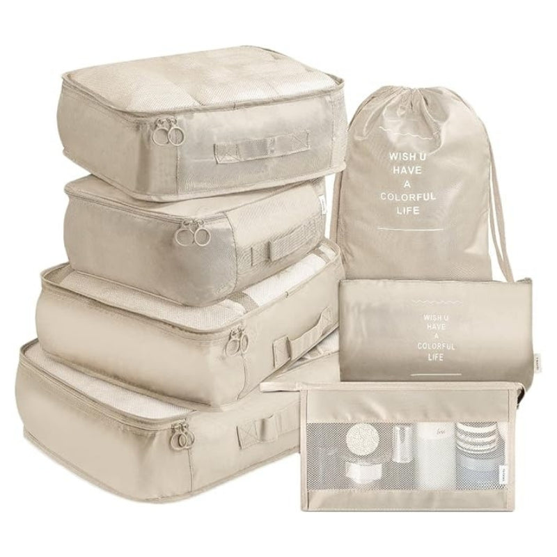 TravelMate – Set de Pochettes Organisatrices pour Bagages