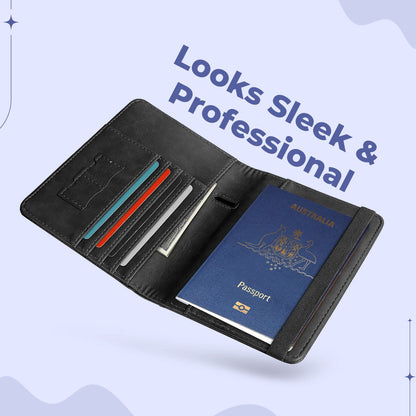 Velora – Portefeuille Passeport de Voyage Compact et Sécurisé