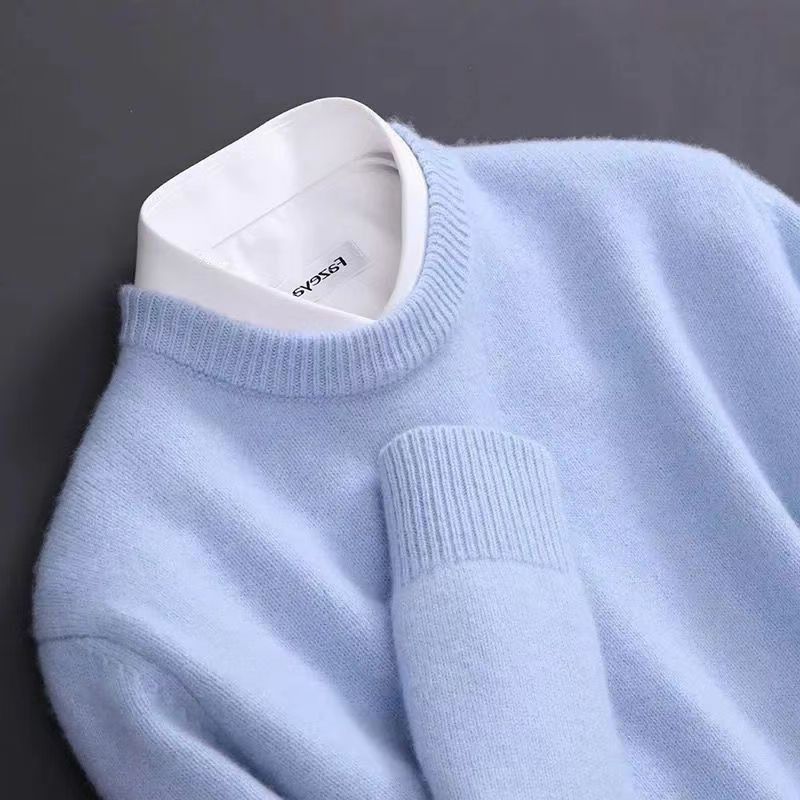 Pull Col Rond Oversize en Maille - Aurelles