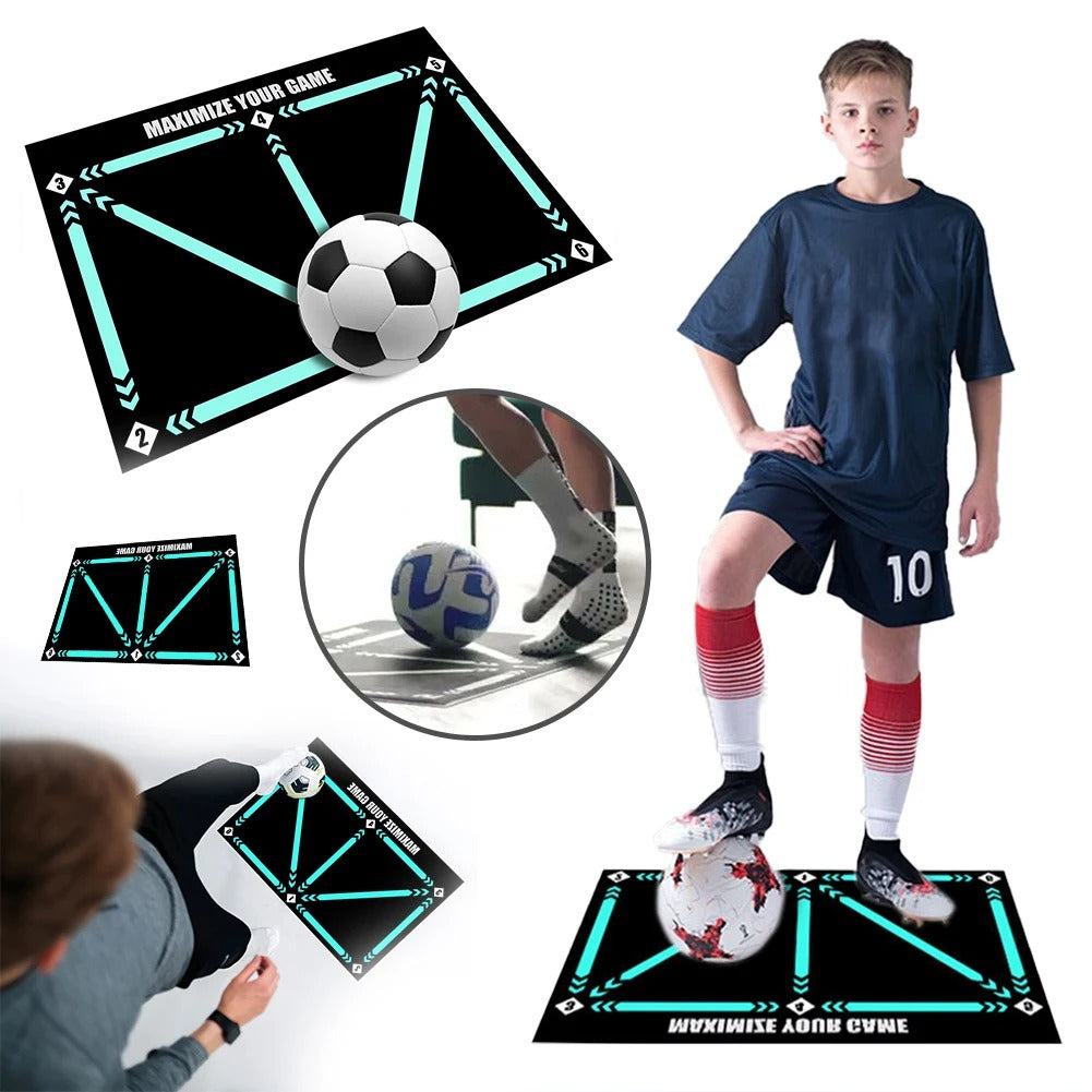 Orion – Tapis d’Entraînement de Football Antidérapant et Silencieux