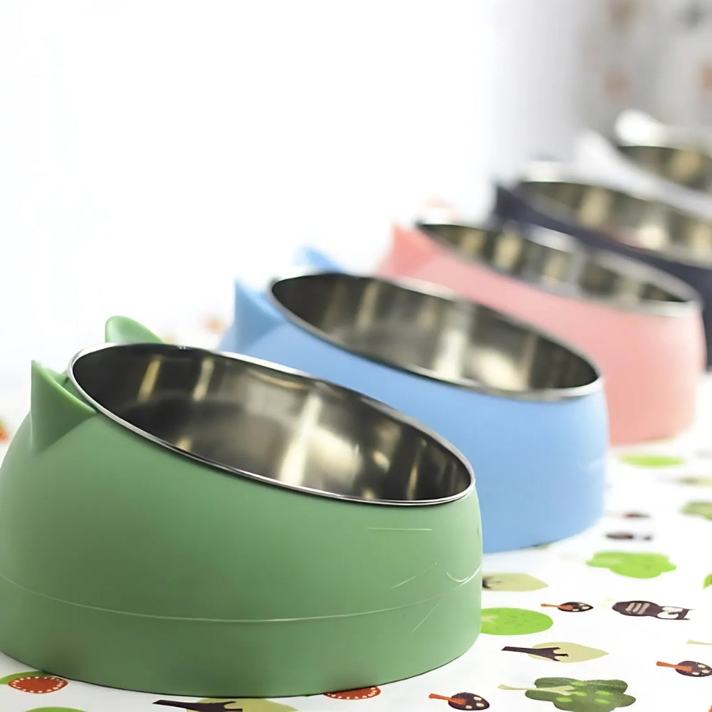 Lunara – Gamelle Incliné Confortable et Antidérapante pour Animaux