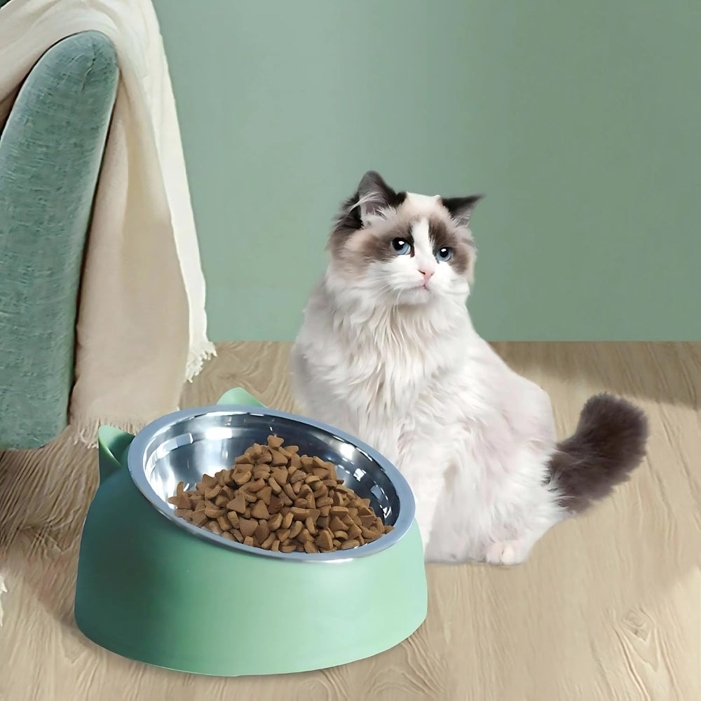 Lunara – Gamelle Incliné Confortable et Antidérapante pour Animaux