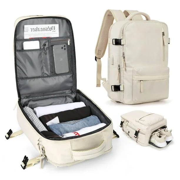 Aventora – Grand Sac À Dos Étanche Multifonction 35L Pour Voyage Et Randonnée