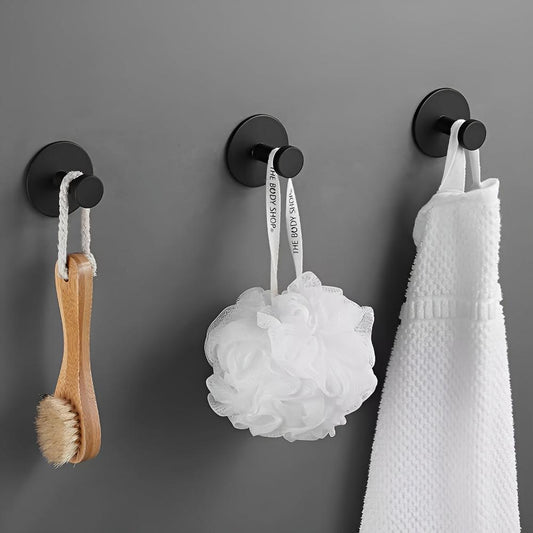 Orion – Crochets Muraux de Douche à Ventouse Minimalistes et Résistants