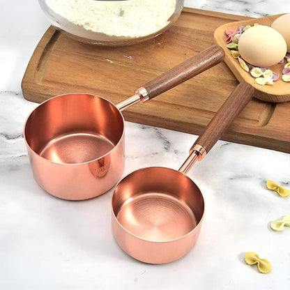 Orion – Set de Cuillères et Tasses à Mesurer en Cuivre Élégant et Durable