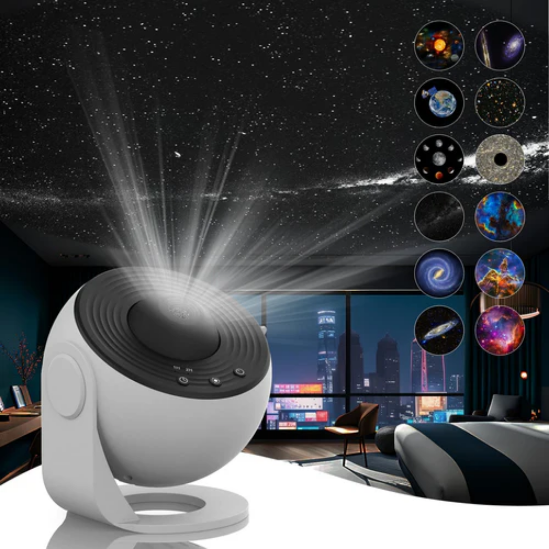 Lunara – Projecteur Galaxy Planetarium Rotatif À 360°