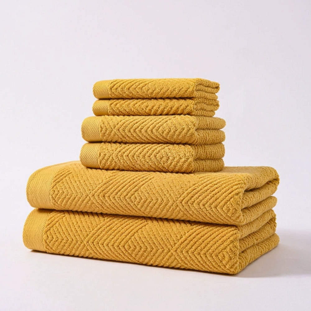 Lunara – Serviettes en Coton Ultra-Douces et Absorbantes, Lot de 6