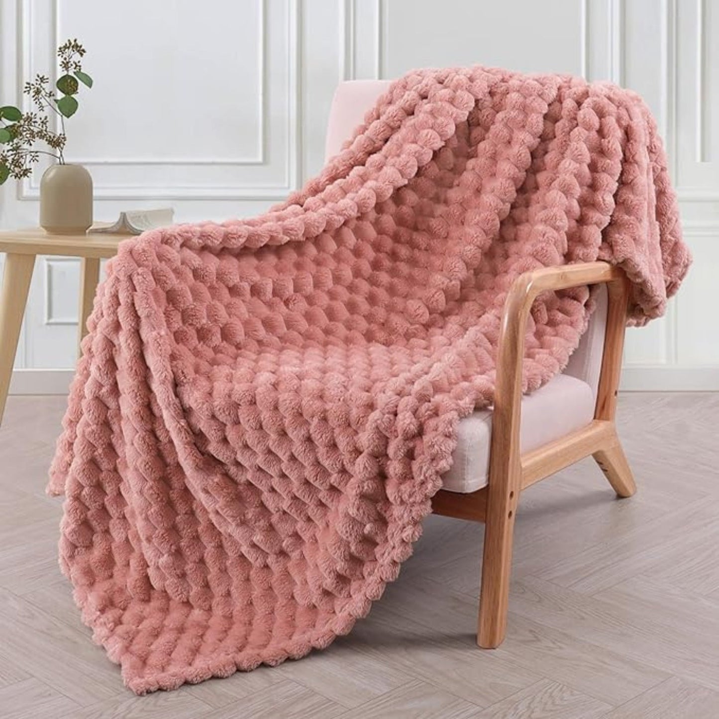 Velora – Plaid Douillet en Peluche Ultra-Soft et Luxueux
