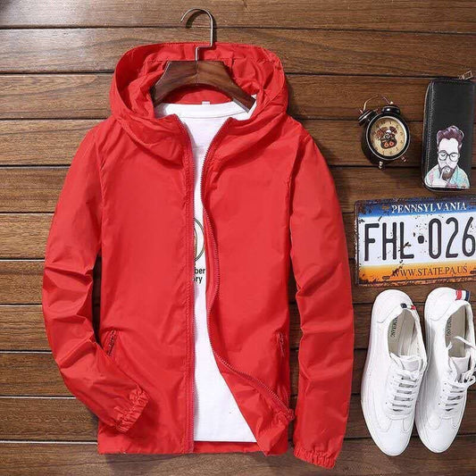 Veste élégante avec capuche pour hommes - Aurelles