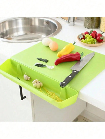TerraChef – 2-in-1 Cutting Board with Integrated Tray and Smart Organization