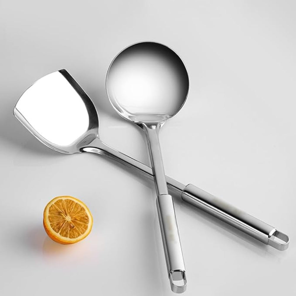 Aurelo – Ensemble d’Ustensiles de Cuisine en Acier Inoxydable Élégants et Résistants (5 Pièces)