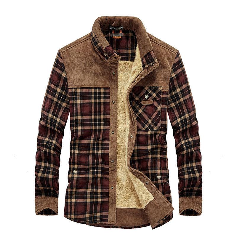 Veste chemise moderne pour hommes - Aurelles