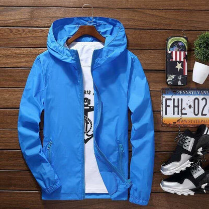 Veste élégante avec capuche pour hommes - Aurelles