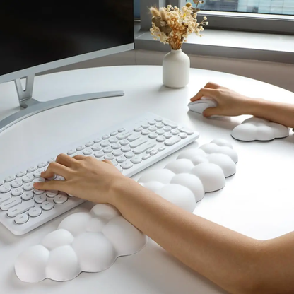 Cloud Shaped Memory Foam Keyboard Wrist Rest