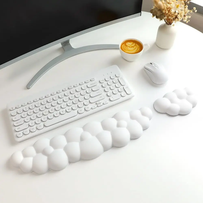 Cloud Shaped Memory Foam Keyboard Wrist Rest
