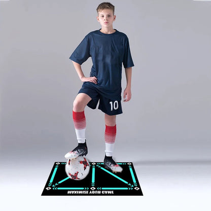 Orion – Tapis d’Entraînement de Football Antidérapant et Silencieux