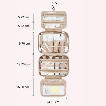 VoyageLuxe – Trousse de Toilette Spacieuse pour Femme