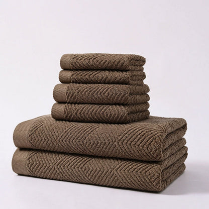 Lunara – Serviettes en Coton Ultra-Douces et Absorbantes, Lot de 6