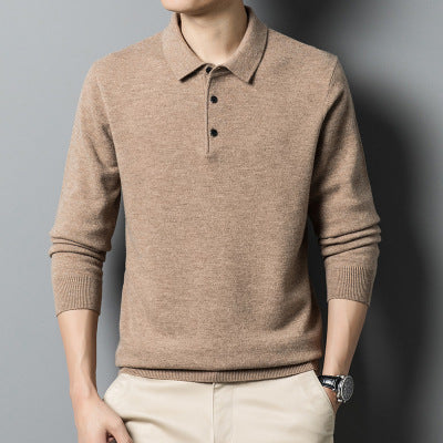 Pull Chaud Homme – Col Polo & Style Élégant - Aurelles