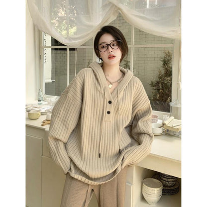 Pull Épais à Capuche Style Décontracté - Aurelles