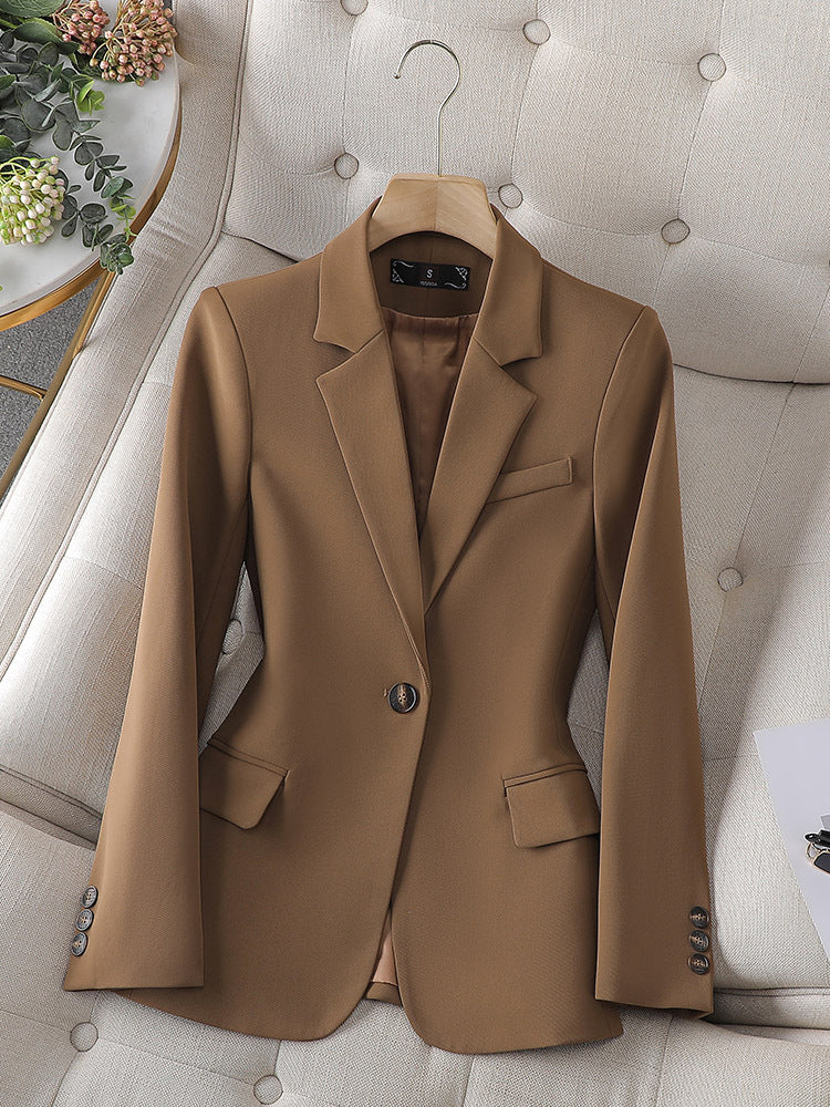 Veste Blazer Femme Décontractée à Manches Longues - Aurelles