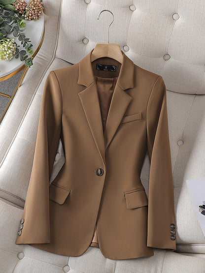 Veste Blazer Femme Décontractée à Manches Longues - Aurelles