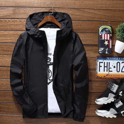 Veste élégante avec capuche pour hommes - Aurelles