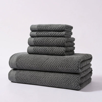 Lunara – Serviettes en Coton Ultra-Douces et Absorbantes, Lot de 6