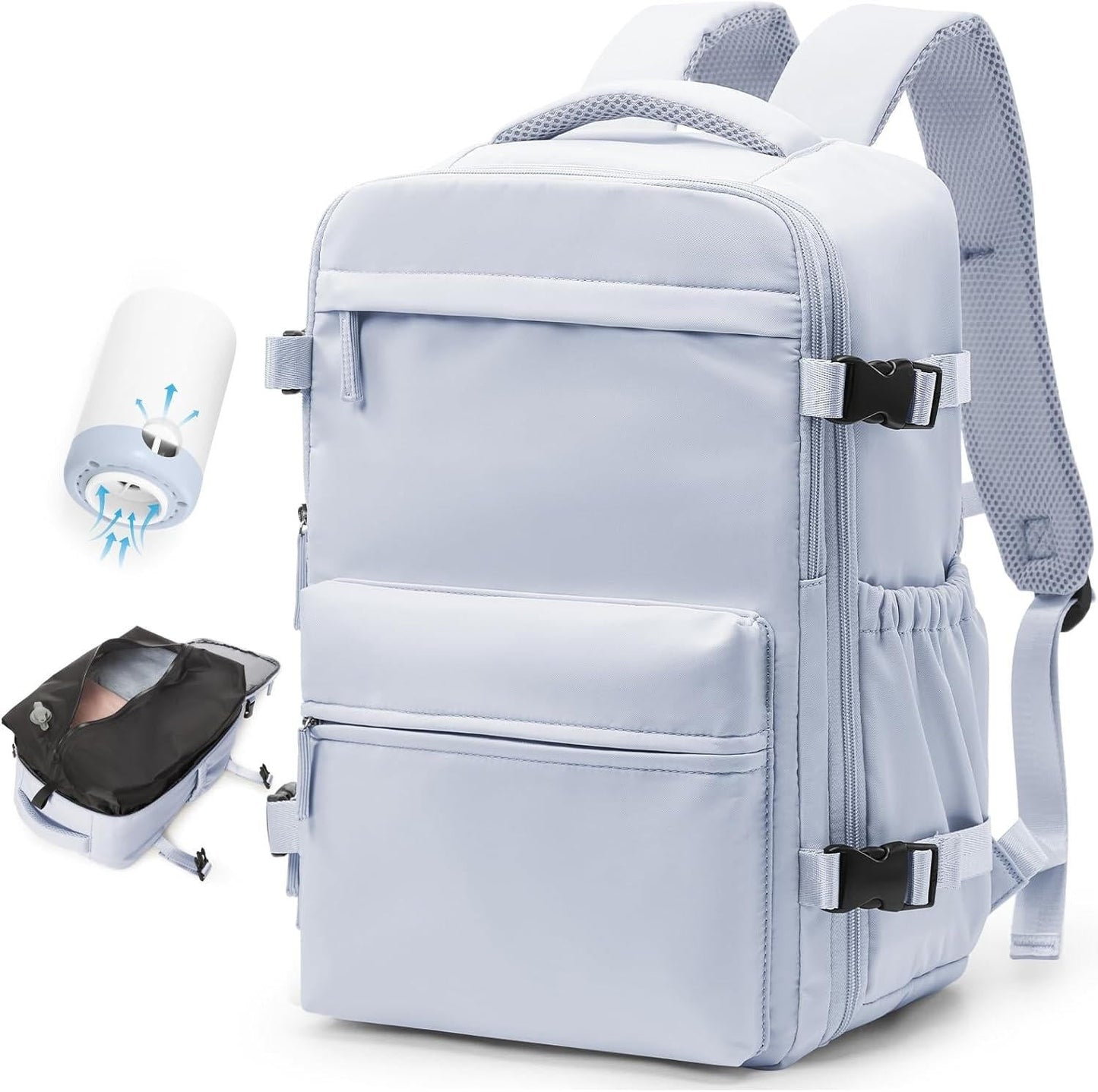 GlobeTrek – Sac à Dos de Voyage 15.6in Organisé et Extensible
