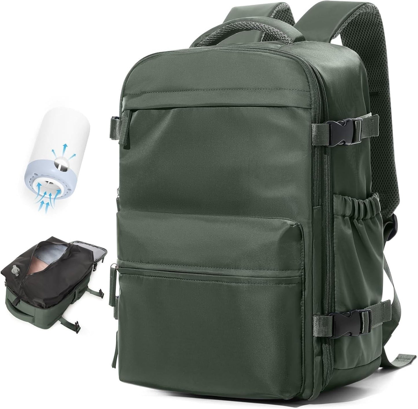 GlobeTrek – Sac à Dos de Voyage 15.6in Organisé et Extensible