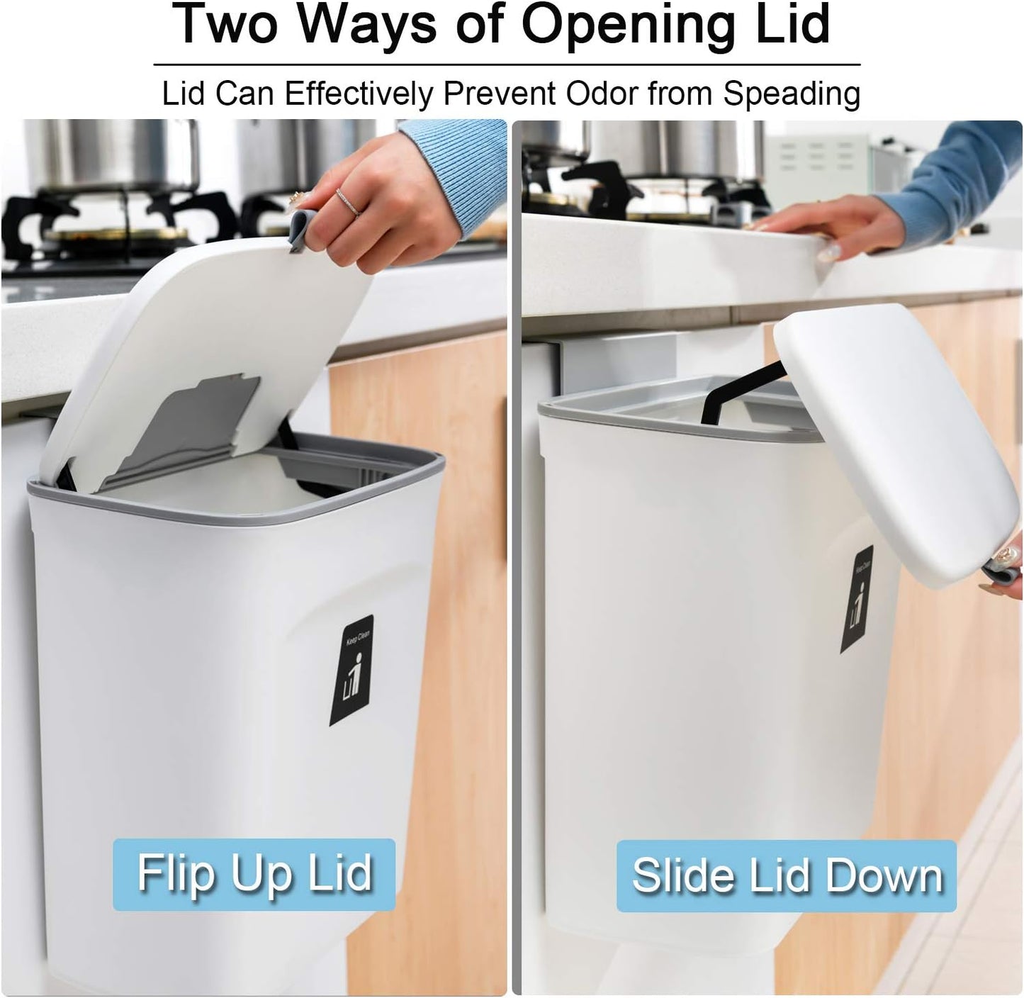 Terra – Poubelle De Compost De Cuisine 2,4 Gallons Compacte Et Pratique