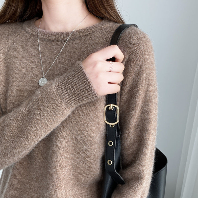 Pull Fin en Laine Tricoté - Aurelles