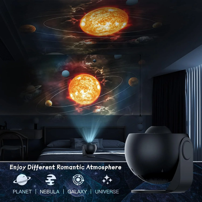 Lunara – Projecteur Galaxy Planetarium Rotatif À 360°
