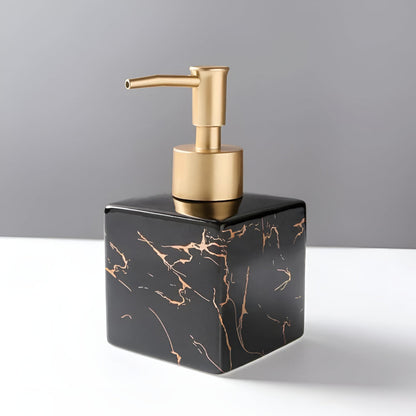 Lunara – Distributeur de Savon en Marbre Élégant et Pratique