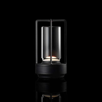Lunara – Lanterne Cristal Nordique Rechargeable et Élégante