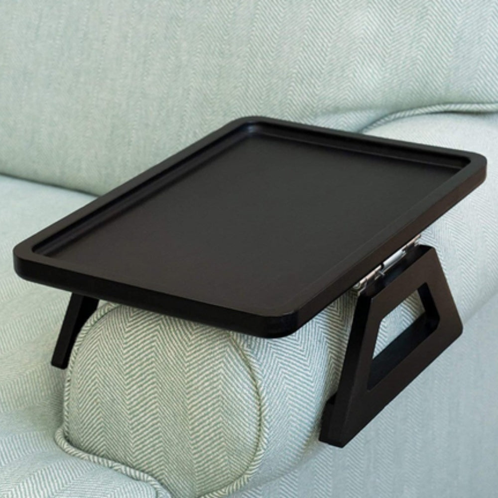 Terra – Table Plateau d’Accoudoir en Bambou Ajustable et Minimaliste