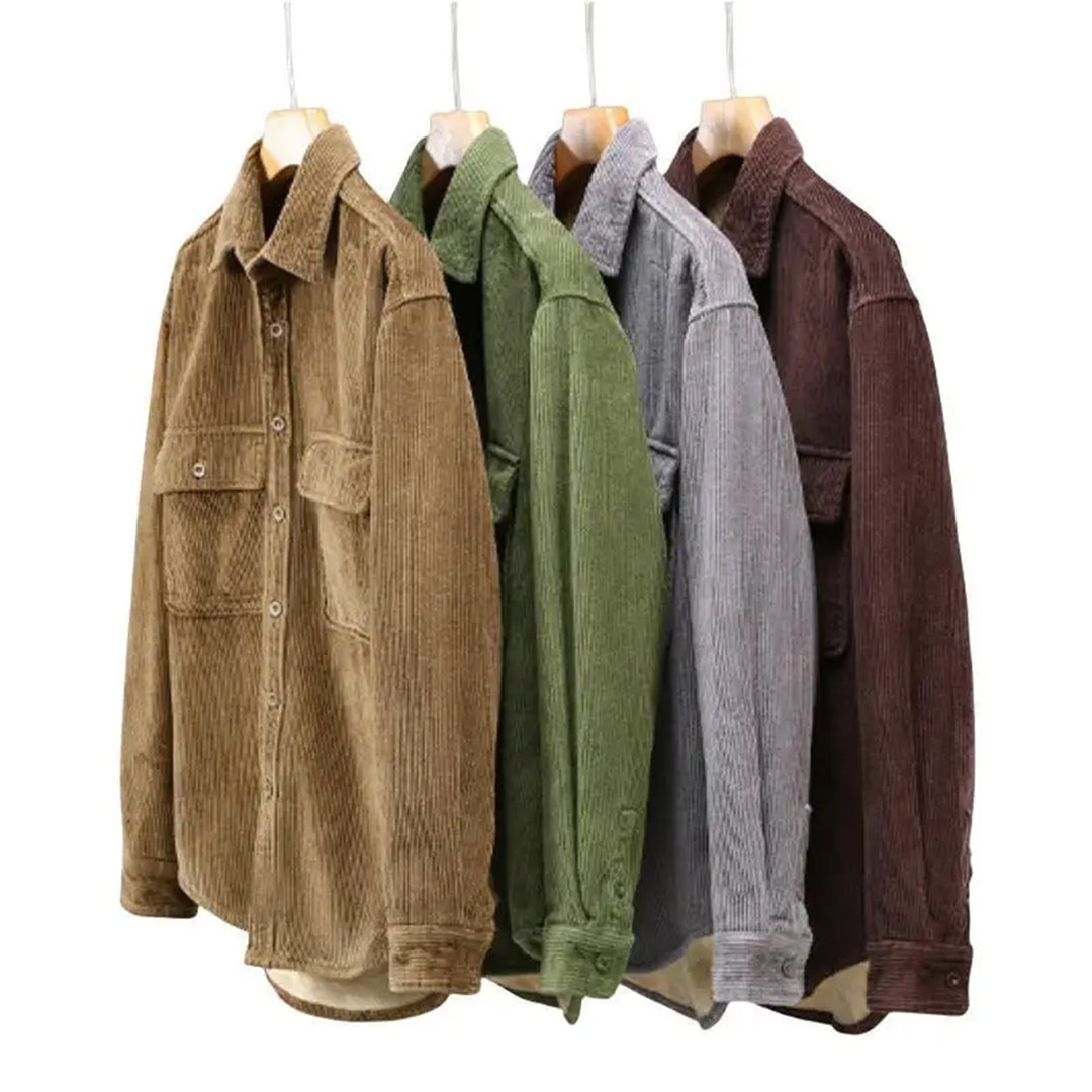Veste en velours côtelé pour hommes - Aurelles