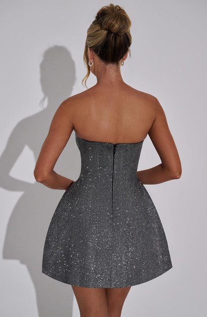 Robe Mini Pailletée pour Femmes – Robe de Cocktail Festive - Aurelles