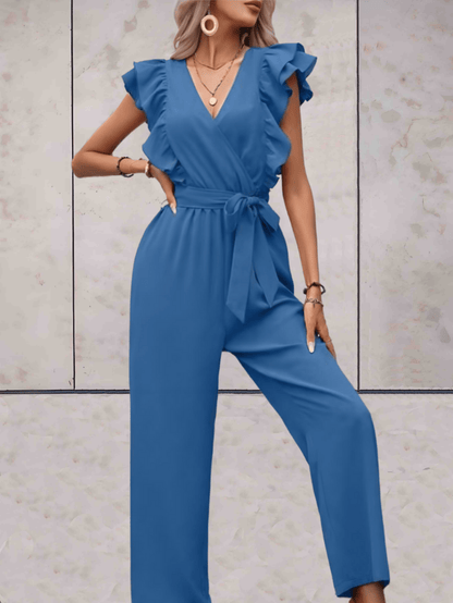 Combinaison tendance à col en V pour femmes - Aurelles