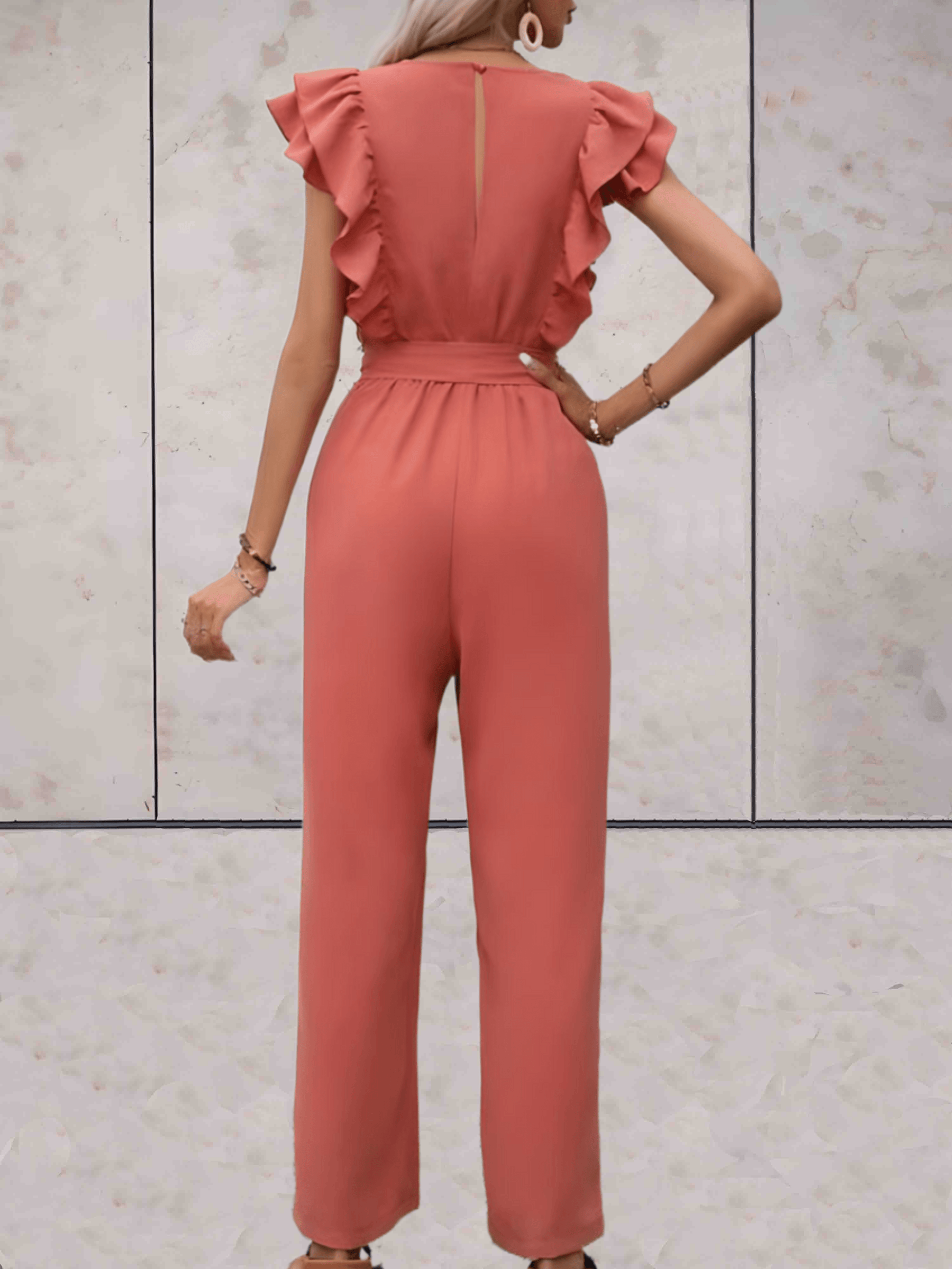 Combinaison tendance à col en V pour femmes - Aurelles