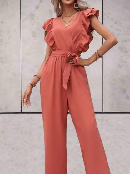 Combinaison tendance à col en V pour femmes - Aurelles