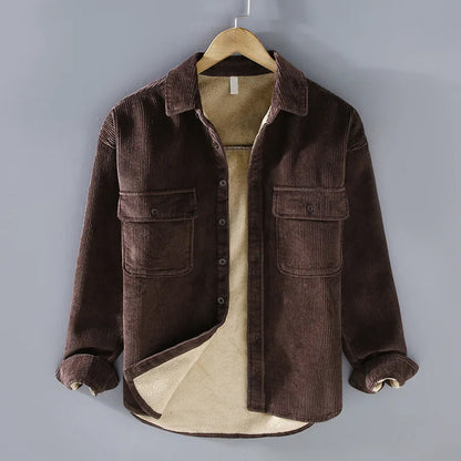 Veste en velours côtelé pour hommes - Aurelles