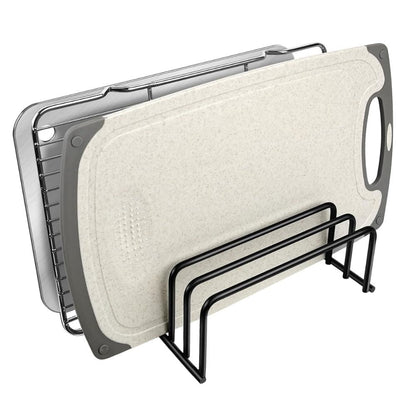 Terra – Support de Rangement en Acier pour Planche à Découper Pratique et Moderne