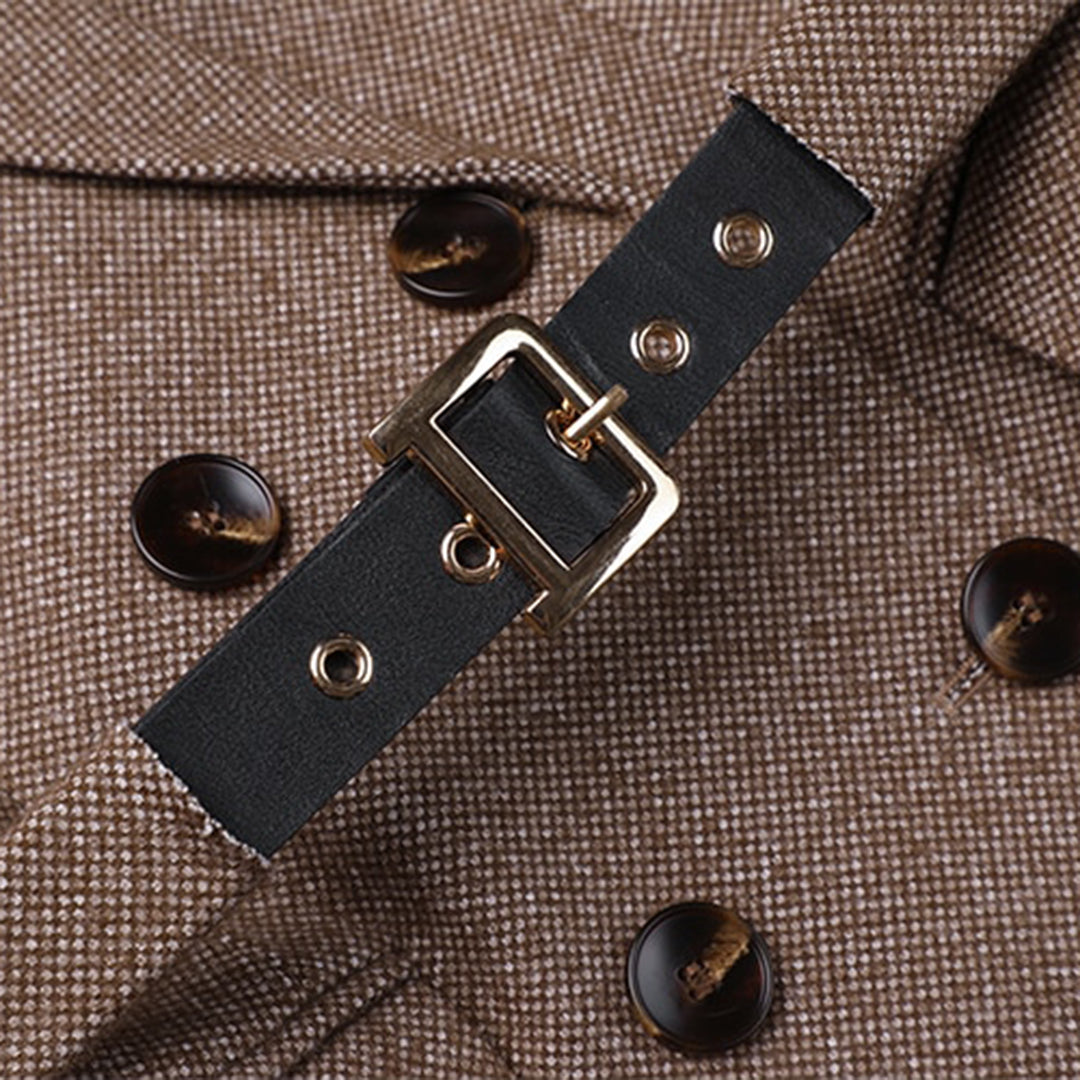 Blazer élégant avec ceinture pour femmes - Aurelles