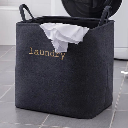 Velora – Panier à Linge Pliable et Décoratif Cube Douillet