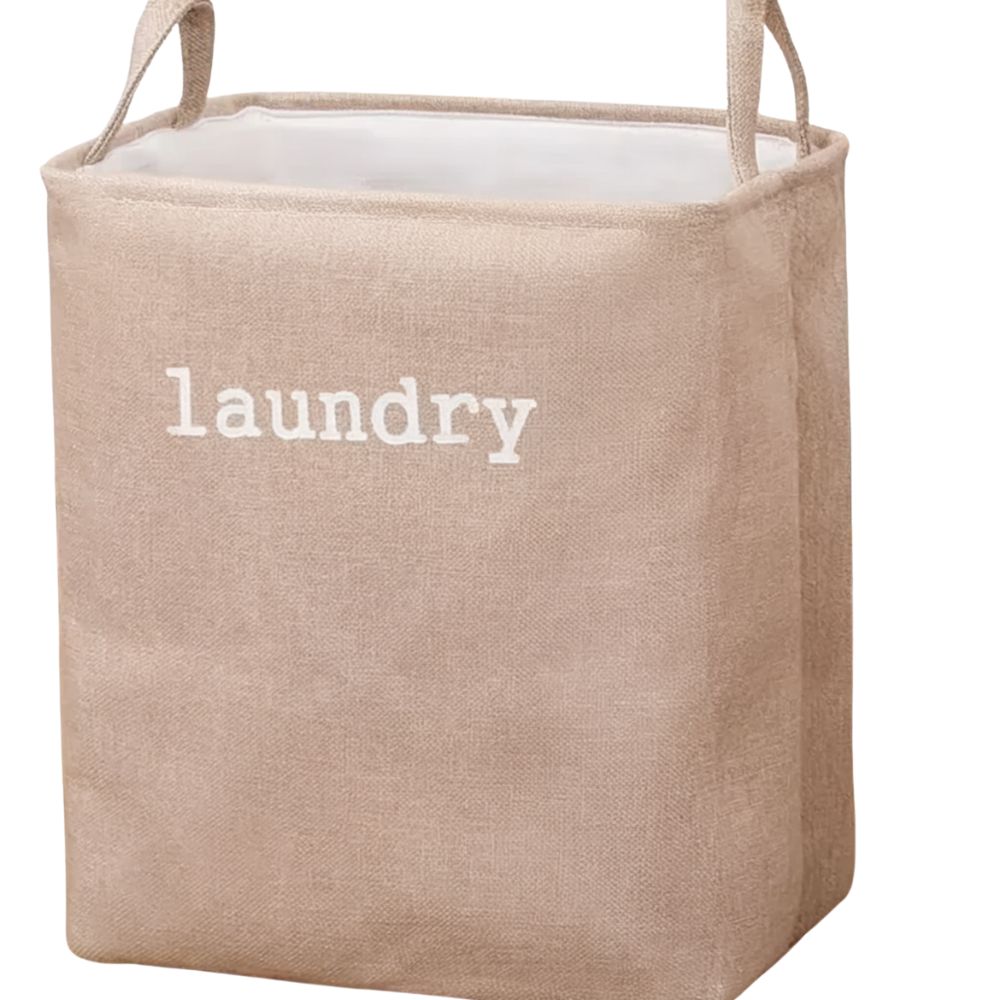 Velora – Panier à Linge Pliable et Décoratif Cube Douillet