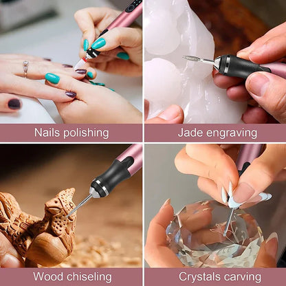 Stylo Graveur Sans Fil – Pour Projets DIY et Gravure Multi-Surfaces